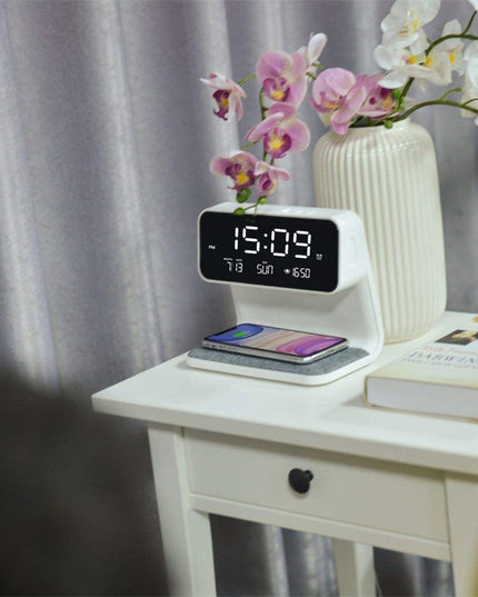 3 In 1 Wireless Charging Bedside Lamp - Here 4 you