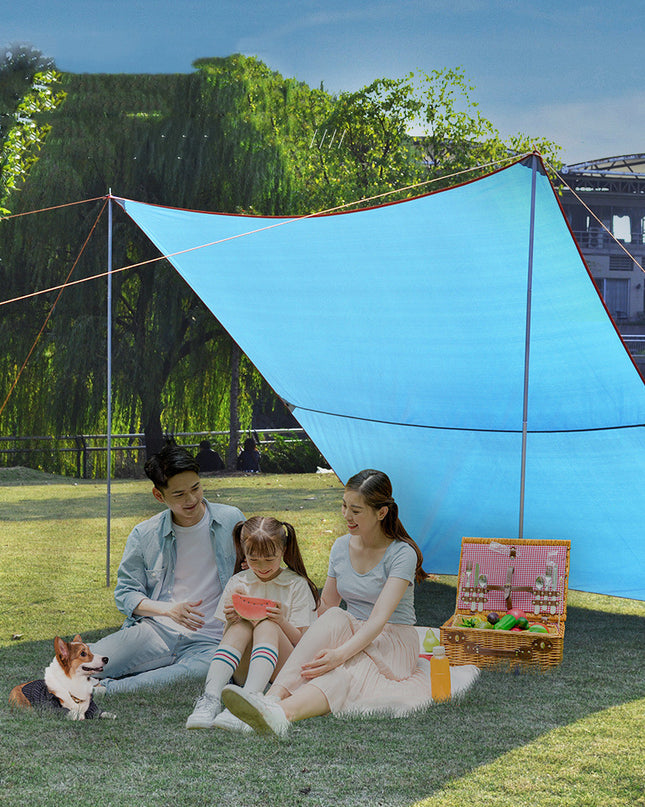 UV And Rainproof Awning Outdoor Camping Tent - Here 4 you