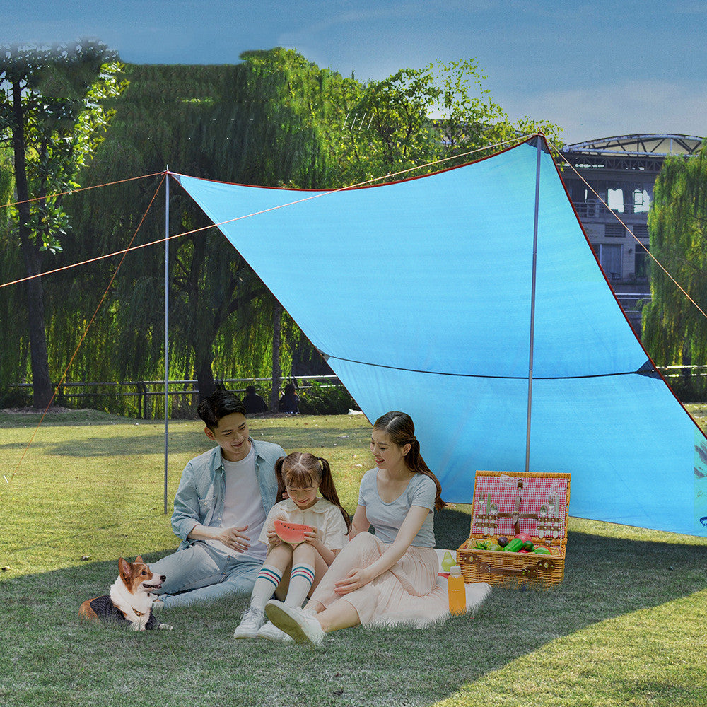 UV And Rainproof Awning Outdoor Camping Tent - Here 4 you