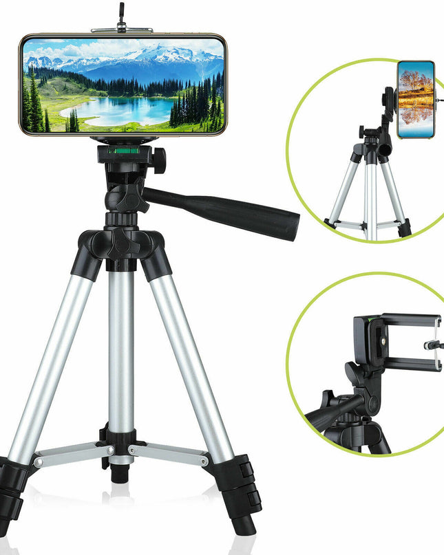 Professional Camera Tripod Stand Holder Mount For Cell Phone, Portable Tripod, Mobile Phone Live Stream Holder, Camera Tripod