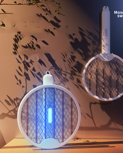 USB Electric Shock Charging Folding Mosquito Swatter - Here 4 you