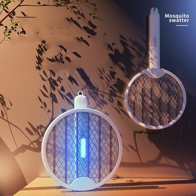 USB Electric Shock Charging Folding Mosquito Swatter - Here 4 you