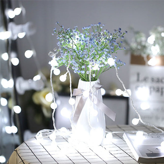 LED USB Remote Control Battery Small Ball Lights Christmas Home Decor