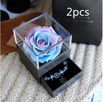 Eternal Flower Rose Jewelry Box - Here 4 you