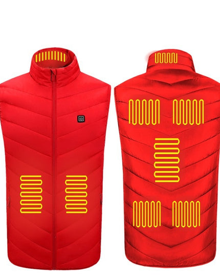 Heated Vest Washable Usb Charging Electric Winter Clothes - Here 4 you