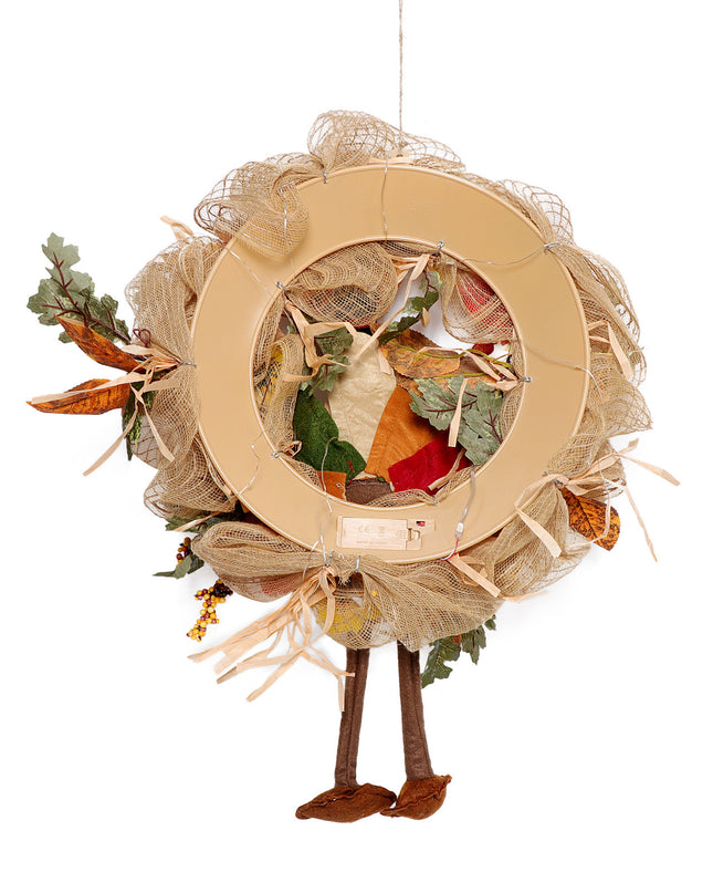 Thanksgiving Decor Luminous Wreath