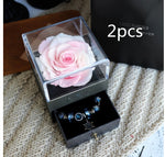 Eternal Flower Rose Jewelry Box - Here 4 you