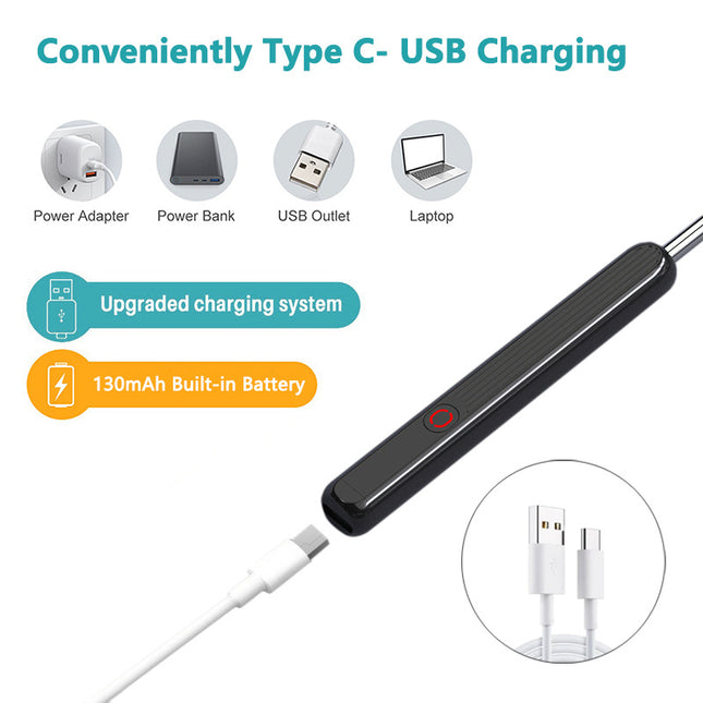 NE3 Wireless Ear Cleaner with Camera LED light - Here 4 you