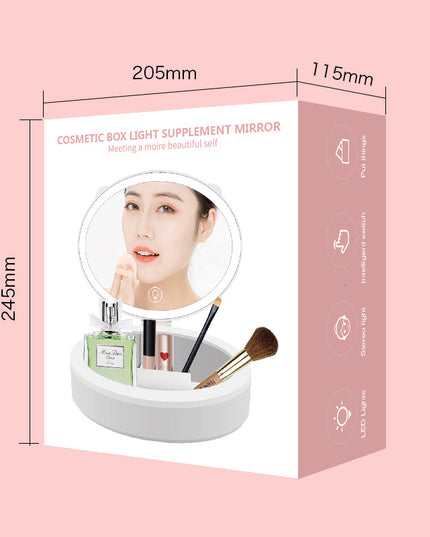Girls LED Makeup Mirror Desktop - Here 4 you