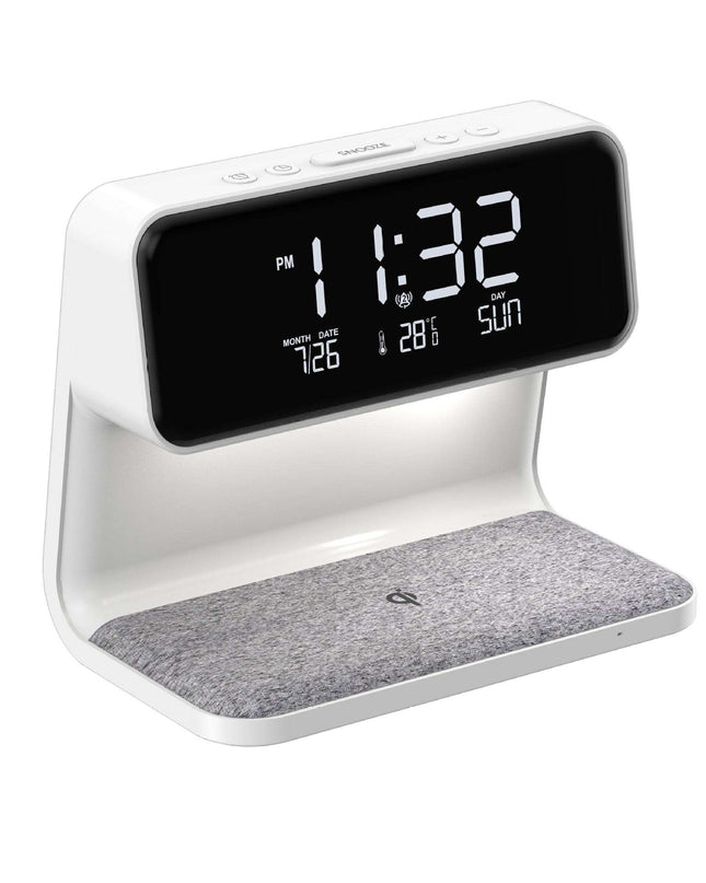 3 In 1 Wireless Charging Bedside Lamp - Here 4 you