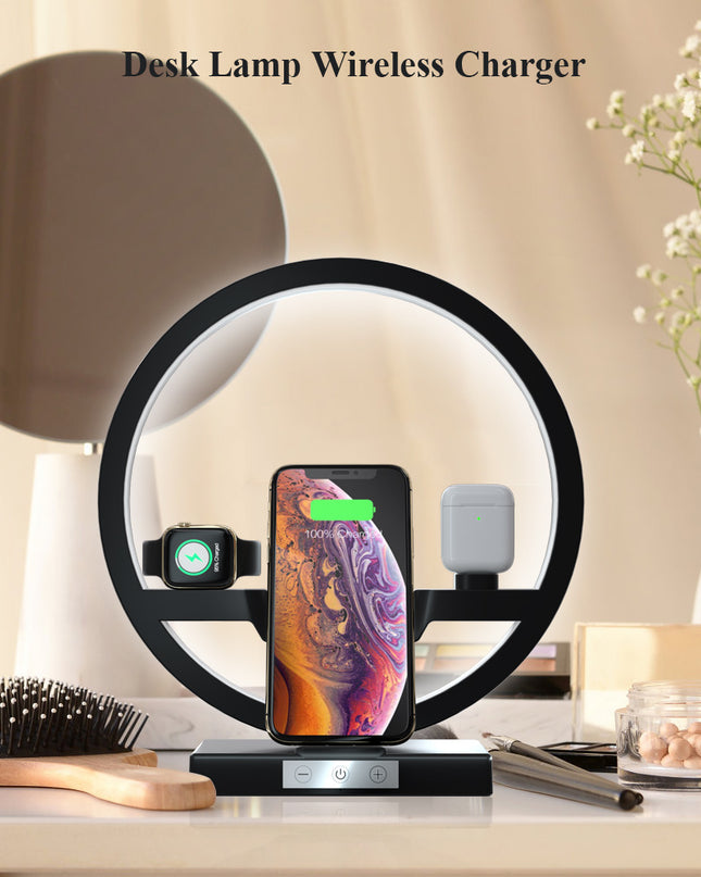 Wireless Charger 10W Table Lamp - Here 4 you