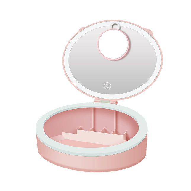Girls LED Makeup Mirror Desktop - Here 4 you