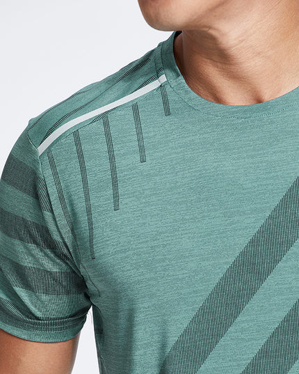 Workout Clothes Men's Short-sleeved Shirt Sports Suit Breathable T-shirt - Here 4 you