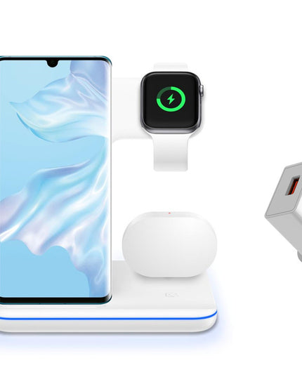 3 In 1 Compatible Wireless Mobile Phone Charger - Here 4 you