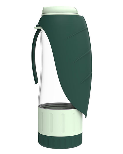 2 In 1 Foldable Multifunction Pet Dog Water Bottle - Here 4 you