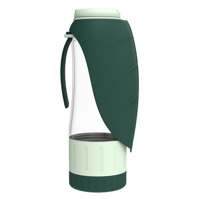 2 In 1 Foldable Multifunction Pet Dog Water Bottle - Here 4 you