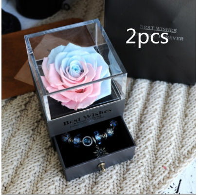 Eternal Flower Rose Jewelry Box - Here 4 you