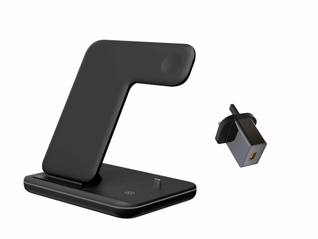 3 In 1 Compatible Wireless Mobile Phone Charger - Here 4 you