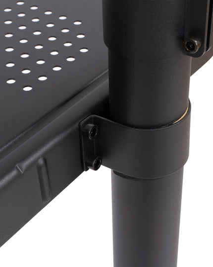 Metal Mobile TV Stand On Wheels