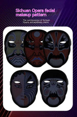 Halloween LED Luminous Face Masks - Here 4 you