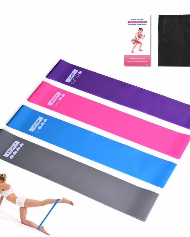 Resistance Bands Sealing Elastic Booty Sport Bodybuilding Rubber Band For Fitness Gym Leagues Equipment Sports Mini Yoga