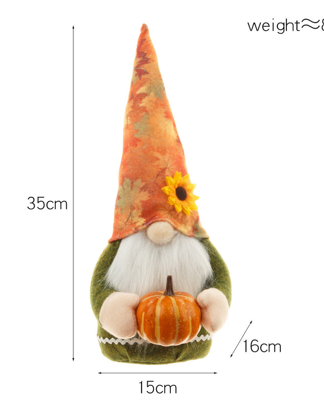 Thanksgiving Harvest Festival Pumpkin Doll