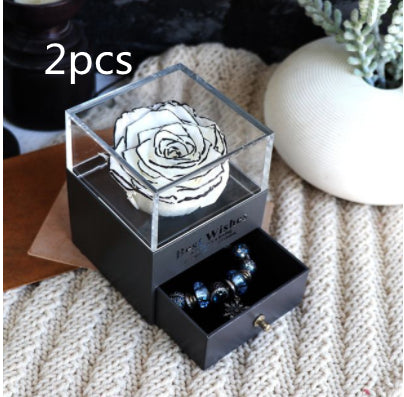 Eternal Flower Rose Jewelry Box - Here 4 you