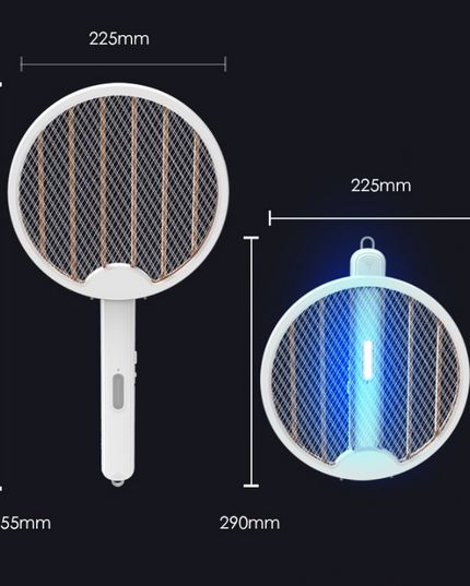 USB Electric Shock Charging Folding Mosquito Swatter - Here 4 you