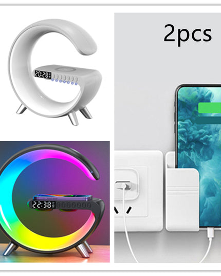 2023 G Shape LED Lamp Bluetooth speaker - Here 4 you