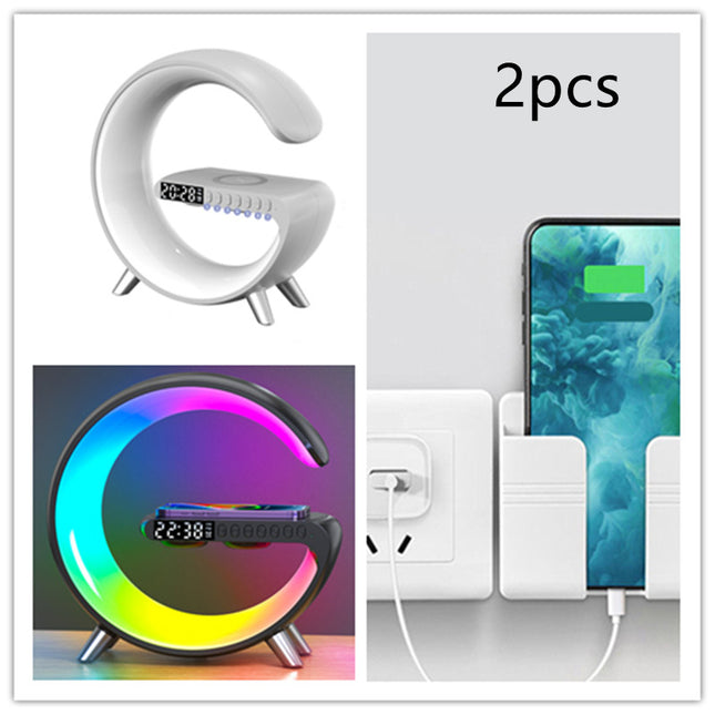 2023 G Shape LED Lamp Bluetooth speaker - Here 4 you
