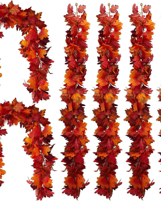Thanksgiving Rattan Maple Rattan Decoration