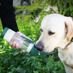 2 In 1 Foldable Multifunction Pet Dog Water Bottle - Here 4 you
