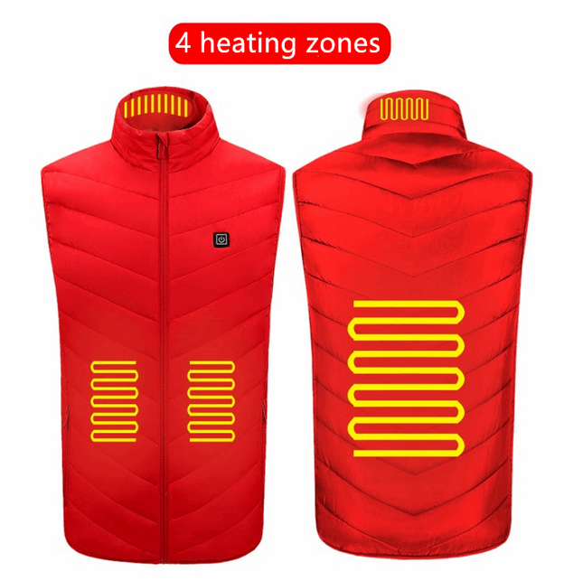 Heated Vest Washable Usb Charging Electric Winter Clothes - Here 4 you