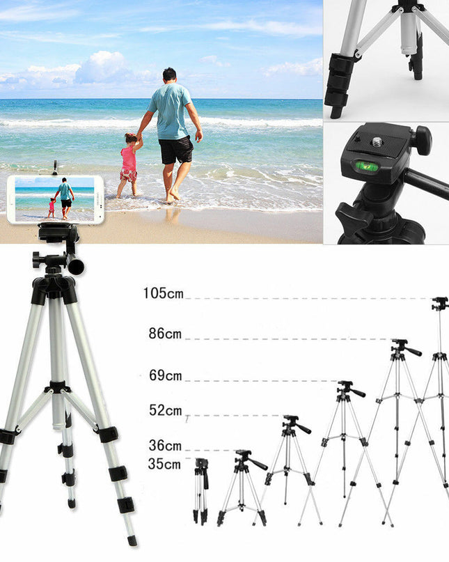Professional Camera Tripod Stand Holder Mount For Cell Phone, Portable Tripod, Mobile Phone Live Stream Holder, Camera Tripod