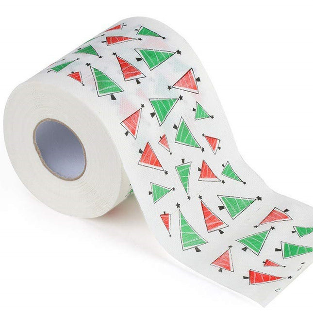 Christmas Toilet Paper Santa Claus Bath Toilet Paper