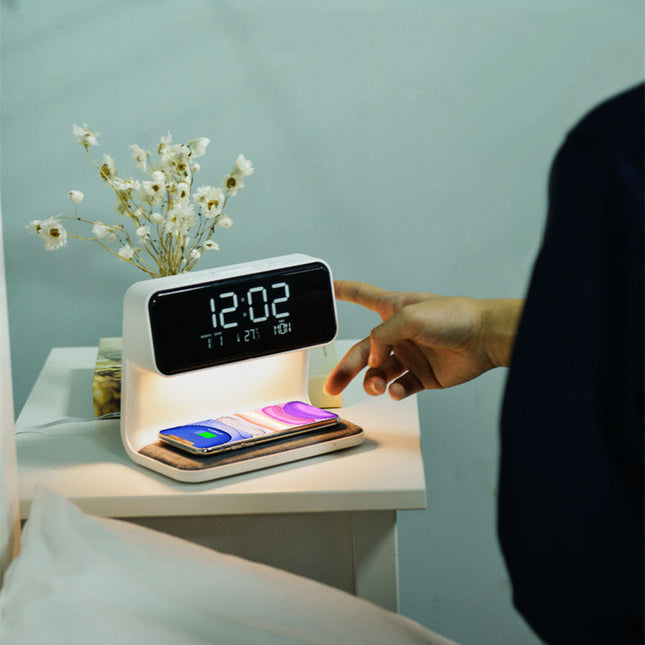 3 In 1 Wireless Charging Bedside Lamp - Here 4 you