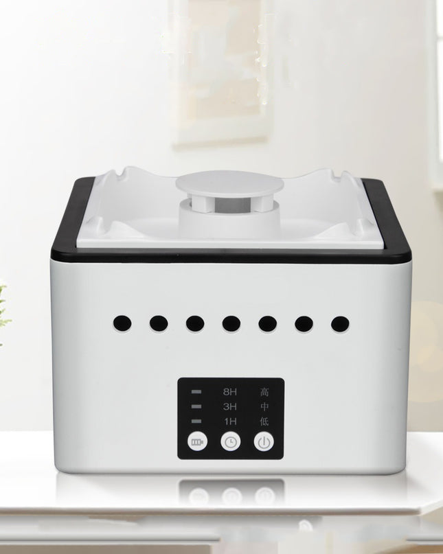 Mini Cenicero purificador de aire multifunción, purificador de iones negativos de escritorio para el hogar, aire fresco para eliminar olores, accesorios para fumar 