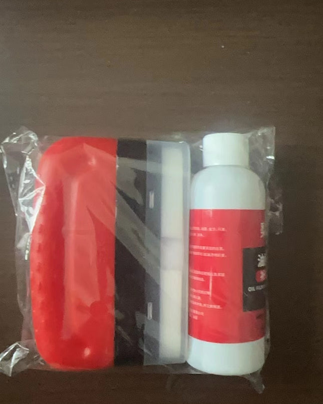 Automotive Oil Film Cleaning Brush Windshield Car Glass Sponge Cleaner Universal Removes Dirt Glass Cleaning Wipe Board Tool