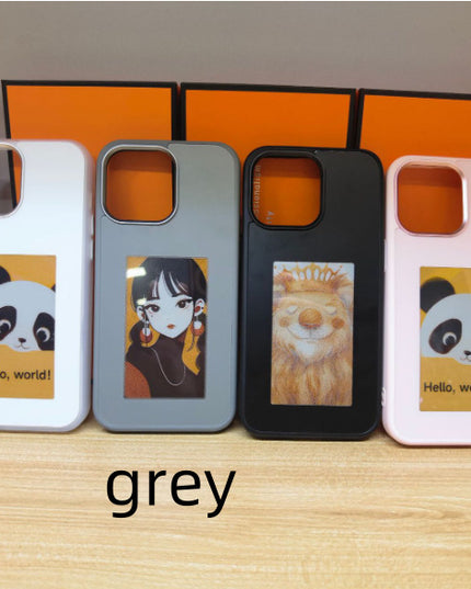 Four-color E-ink Screen Projection Screen DIY Phone Case