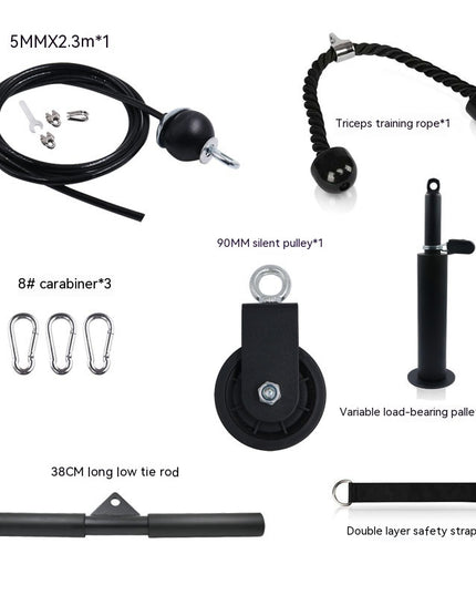 Fitness Equipment Pulley Suit Household