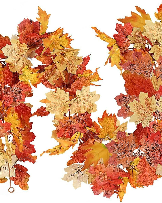 Thanksgiving Rattan Maple Rattan Decoration