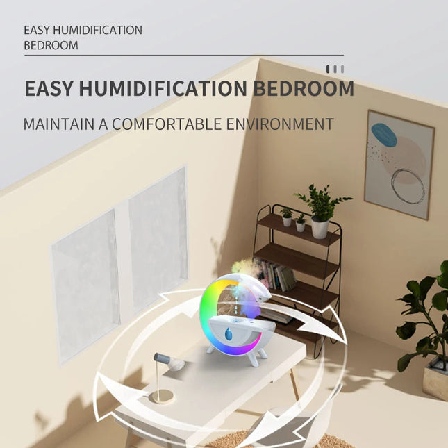 RGB multipurpose Night light water droplet sprayer - Here 4 you
