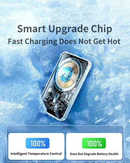 Transparent Magnetic Power Bank 22.5W Fast Charge