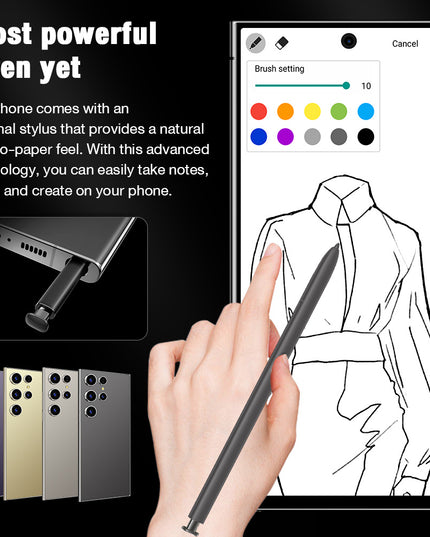 S24 Ultra Cell Phones 5G Unlocked Phonessmartphonewith Tool Pen