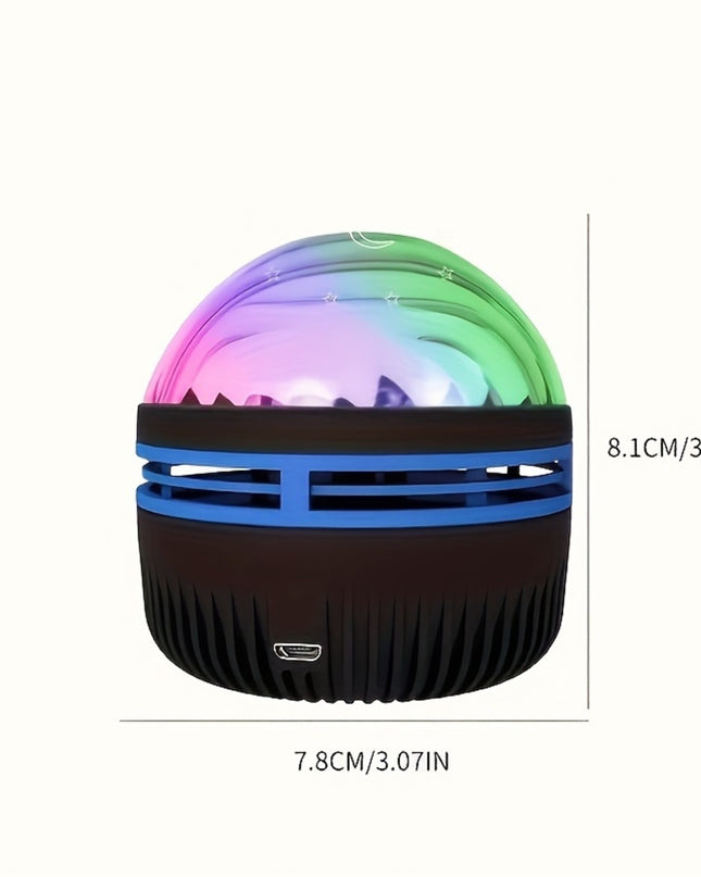 2 In 1 Northern Lights And Ocean Wave Projector With 14 Effects Of Galaxy Light For Game Rooms, Parties, Light Projector For Bedroom, Led Light Projector For Room Home Decorations