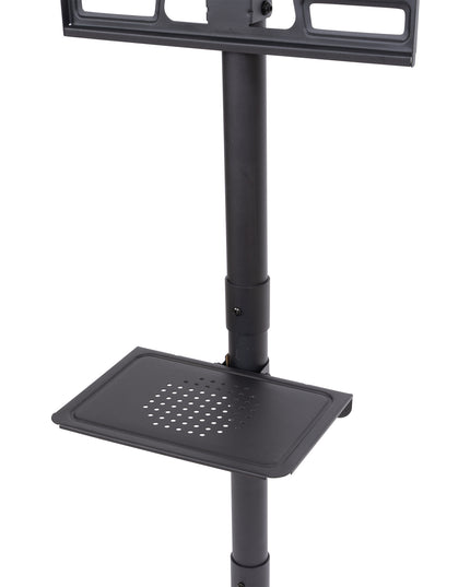 Metal Mobile TV Stand On Wheels