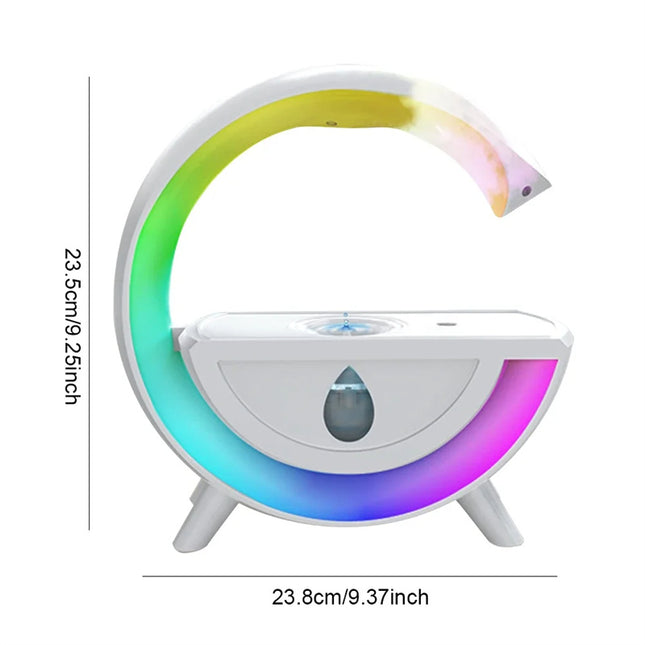 RGB multipurpose Night light water droplet sprayer - Here 4 you