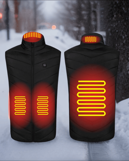 Heated Vest Washable Usb Charging Electric Winter Clothes - Here 4 you