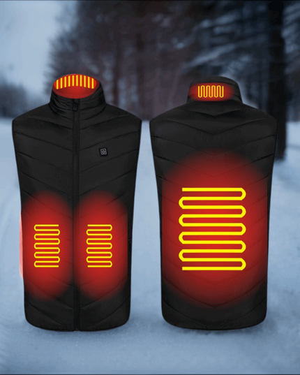 Heated Vest Washable Usb Charging Electric Winter Clothes - Here 4 you