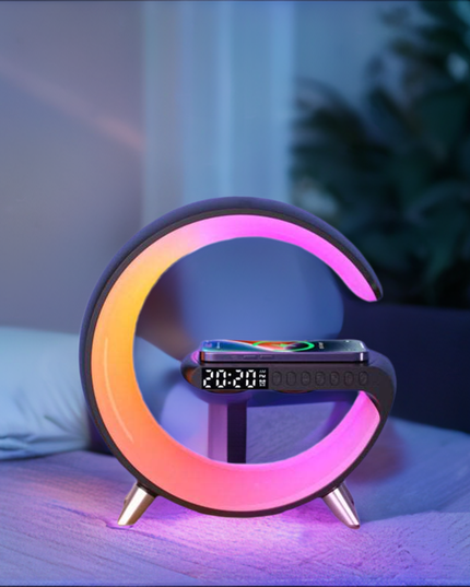 2023 G Shape LED Lamp Bluetooth speaker - Here 4 you